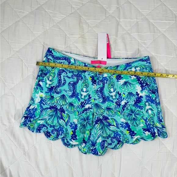Bundle Lilly Pulitzer Blue and Green Bermuda Shorts Vibrant Patter - Picture 4 of 11